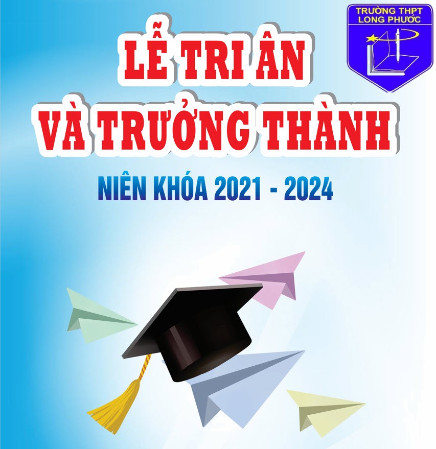 Xúc động Lễ Tri ân và Trưởng thành của học sinh lớp 12