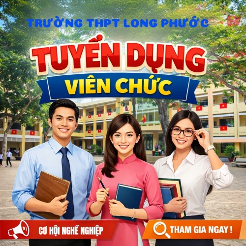 THÔNG BÁO TUYỂN DỤNG VIÊN CHỨC NĂM 2025